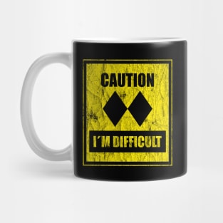 I'm difficult - Double Black Diamond Mug